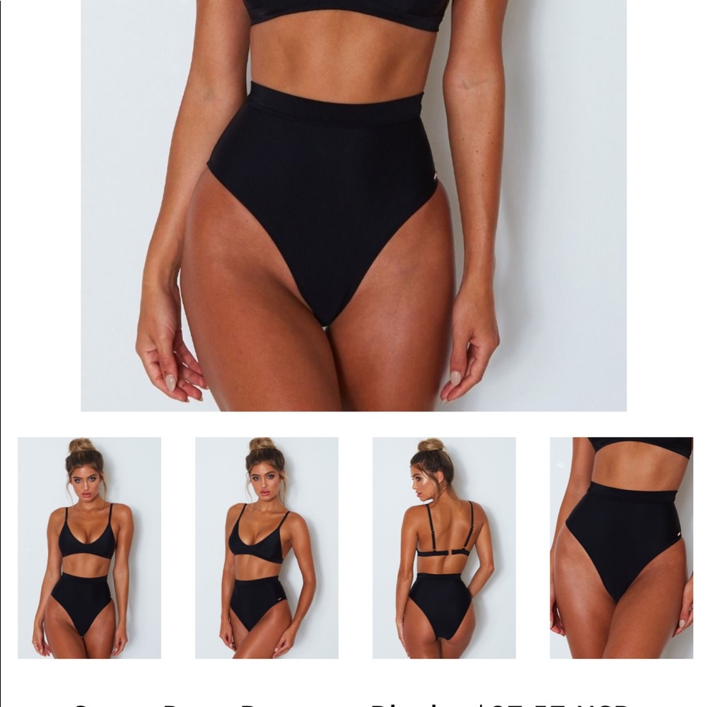 White fox boutique: High waisted bikini bottom